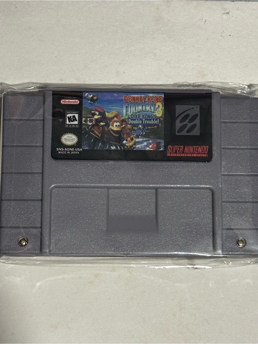 Super Nintendo- Donkey Kong Country 3